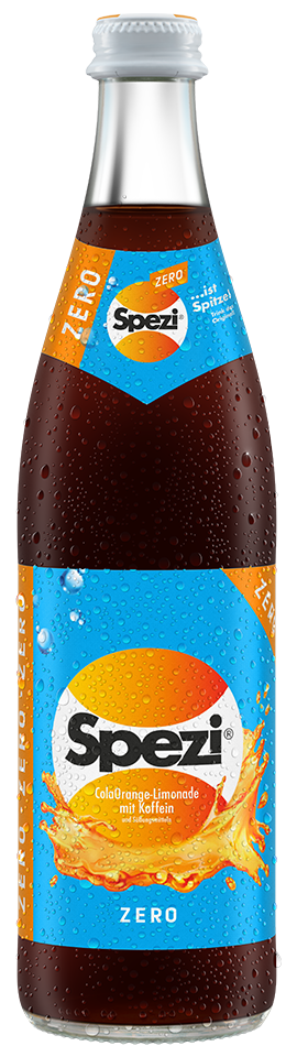 Eine Flasche Spezi Zero